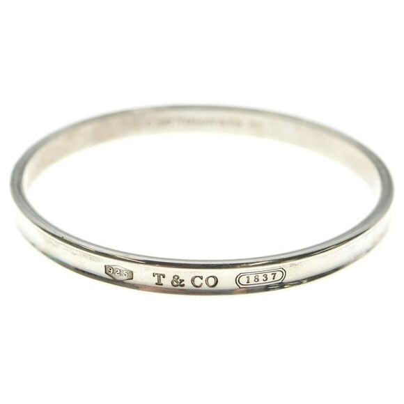 Tiffany & Co. Jewelry - Tiffany & Co (tiffany & Co) 1837 Narrow Cuff Bangle Bracelet Silver Sv925
